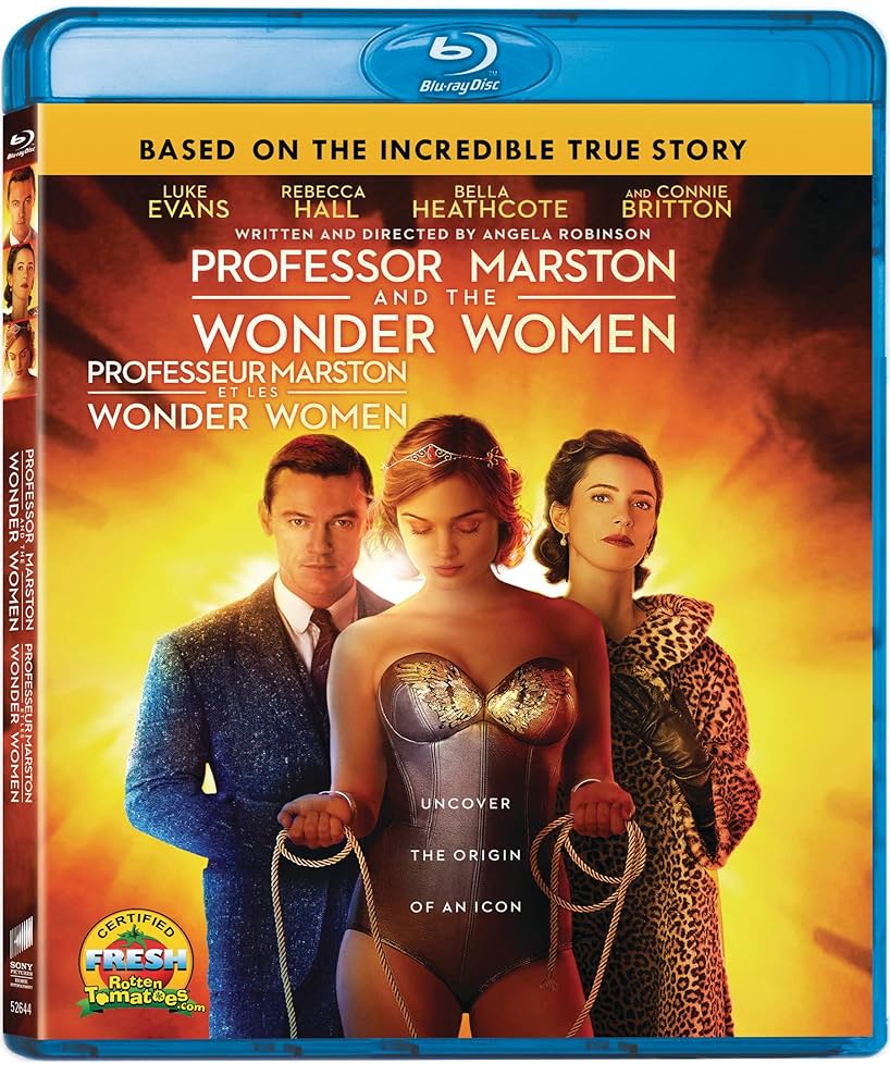 ワンダー・ウーマンとマーストン教授の秘密 ブルーレイ&DVDセット [Blu-ray] Amazon.com: Professor Marston And The Wonder Women (Blu-ray